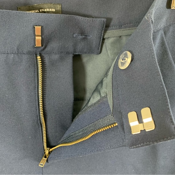 Universal Standard Navy Straight Leg Pants Trousers 2XS (6/8) - Picture 4 of 6